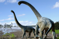 An artist's impression of the new dinosaur, Savannasaurus elliottorum.