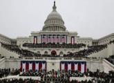 US President Barack Obama delivers his inaugural address during the presidential inauguration on the