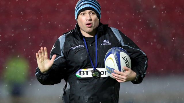 Inside man: Matt Taylor, during his time with Glasgow Warriors.