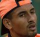 Lighter ban: Nick Kyrgios.