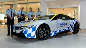 The NSW Police have added a BMW i8 to its fleet.