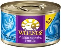 Wellness Complete Health  Grain Free Wet Cat Food - Chicken & Herring - 3 oz