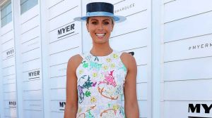 Sylvia Jeffreys packing a colourful punch at Oaks Day.