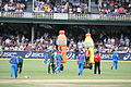 Australia v India Drinks break (6931204297).jpg