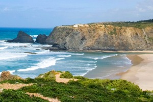 Praia de Odeceixe, Portugal.