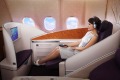 First class on board a China Southern Airbus A380.