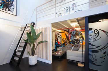 Brisbane artist Matt Stewart lists Teneriffe apartment, art included