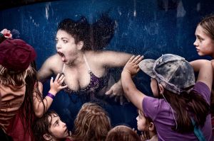 "Mermaid Show", the 2016 Moran Contemporary Photographic Prize winner, has "a painterly quality, almost like a religious ...