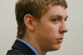 Brock Turner in court. 