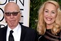 Engaged: Rupert Murdoch and Jerry Hall.