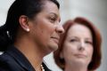 Former Senator Nova Peris and former Prime Minister Julia Gillard have both faced sexism, harassment and threats. 