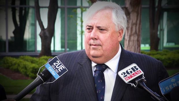 'The is only one law in Australia' says Palmer (Video Thumbnail)