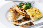 Roast tarragon chicken with white wine...