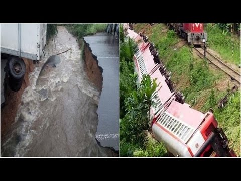 Cameroon: Road collapse and train derailment cuts off two major cities