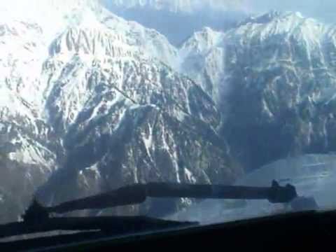 PIA Fokker F27 Landing at Chitral Airport