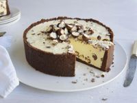 White Chocolate Malteser Cheesecake