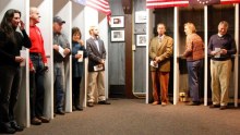 Voters in Dixville Notch, New Hampshire cast the first US election day ballots