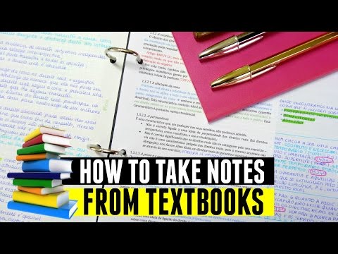 How to Take notes From Textbooks // 12 Tips for Note-Taking!