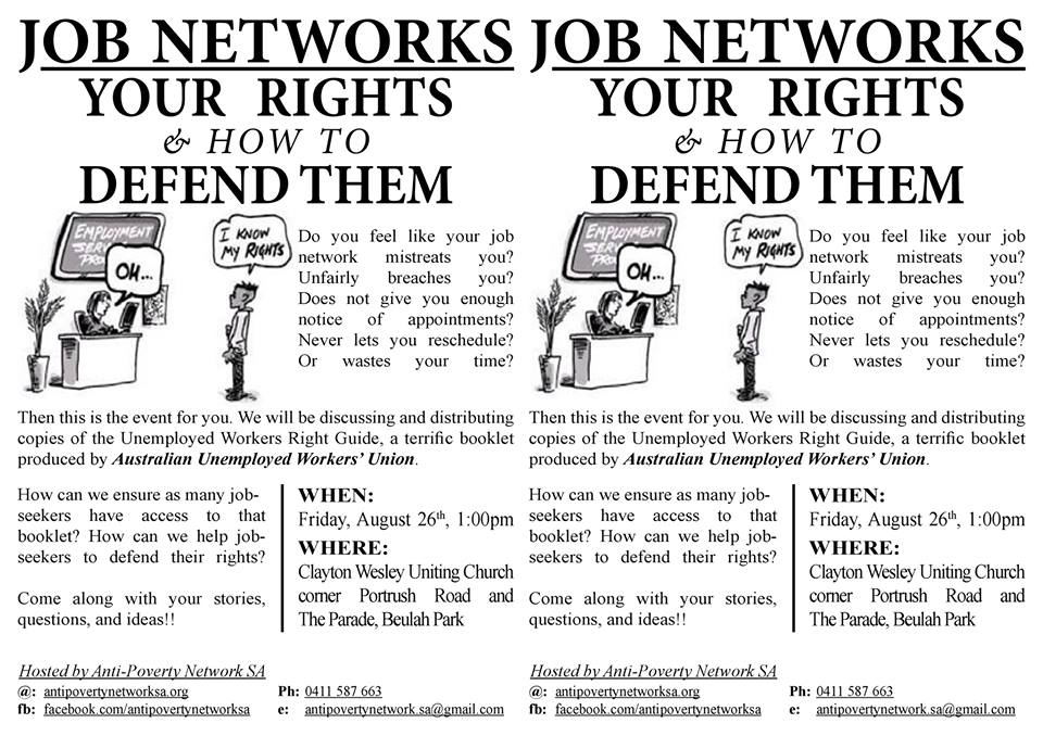 job networks event flier