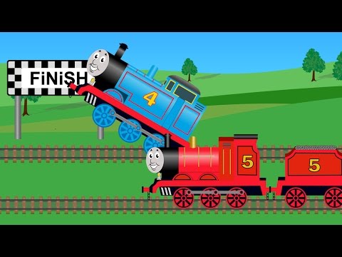 Mike Train Vs Thomas Trainn - Cartoon Video For Kids - Train Toys