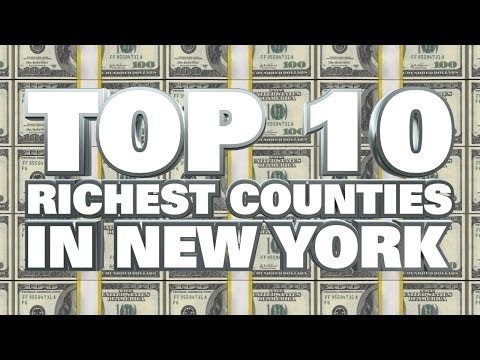 10 Richest counties in New York State 2014