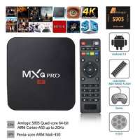 MXQ PRO 4K Smart TV Box Amlogic S905 Quad Core Android 5.1 Fully Loaded