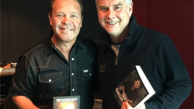 Glenn with Troy Cassar-Daley