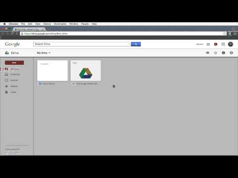 Google Drive Tutorial 2015 - Quick Start