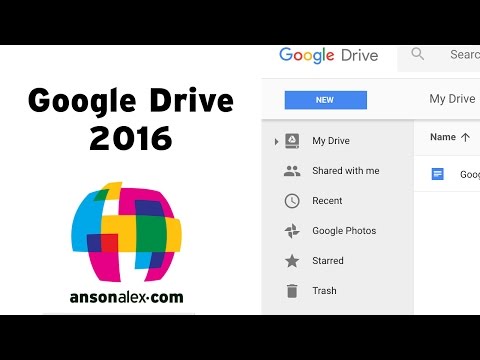 Google Drive / Docs Tutorial 2016