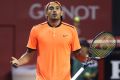 Nick Kyrgios' efforts in Shanghai resulted in a suspension.