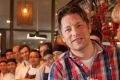 Chef Jamie Oliver at his Canberra restaurant Jamie's Italian, one of the six venues he is buying from receivers.