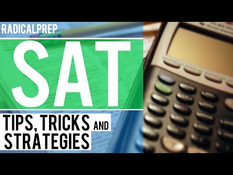 SAT Math Tips, Tricks and Strategies - Part I