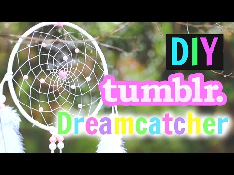 DIY Tumblr Dreamcatcher Tutorial!! | Gillian Bower