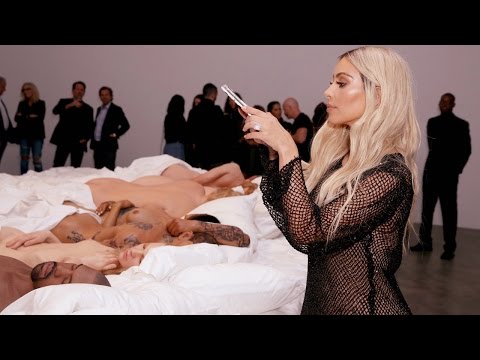 Kanye West's 'Famous' Bed Bodies Open Art Gallery