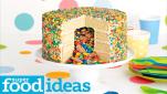 Super Food Ideas pinata cake