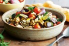 Quinoa salad with chickpeas, roasted...