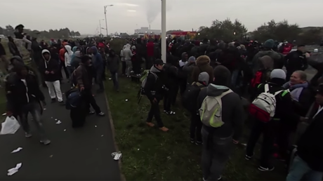 Calais eviction 360 view: The ‘Jungle’ camp dismantled