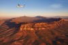 Scenic flight over Wilpena Pound, Flinders Ranges.