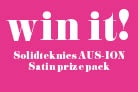 Solidteknics AUS-ION Satin prize pack