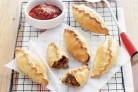 Mince and potato pasties