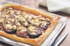 Goat's cheese and fig tart