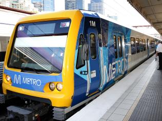 New Metro Train X'Trapolis unveiled at Flinders St Station. Pic. Rebecca Michael Pic. Rebecca Michael
