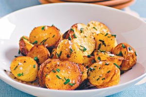 How to get crunchy potatoes and crispy pork crackling. By Matt Preston.