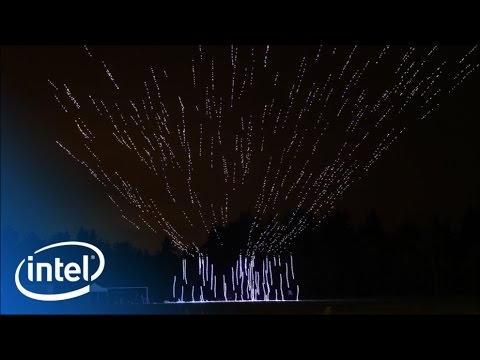 Intel's 500 Drone Light Show | Intel