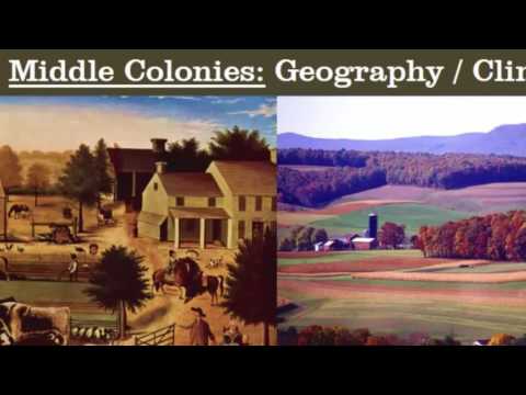 13 Colonies: Comparing Regions  New England, Middle, and Southern