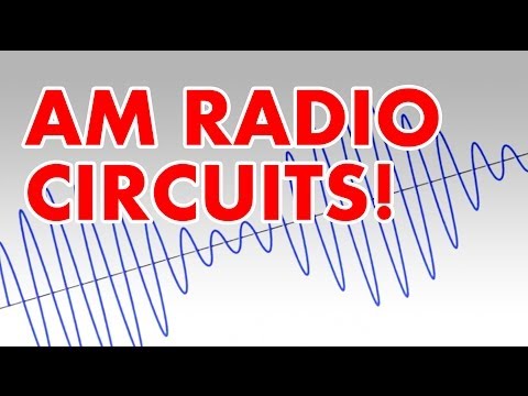 Amplitude Modulation tutorial and AM radio transmitter circuit