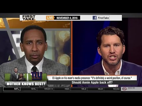 ESPN First Take - Stephen A. Smith vs. Will Cain Over Annie Apple