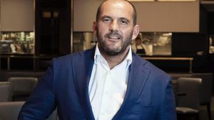 Guillaume Brahimi at the new Bistro Guillaume in Sydney.