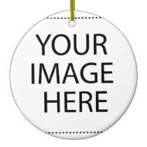 affordable gifts Template Ceramic Ornament