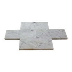 Marble Tile Depot - Bianco Carrara 3x6 Subway Tile Polished - Wall And Floor Tile